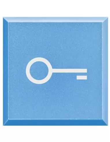 Bticino Axolute – Diffusor in Schlüsselblau h4920lf